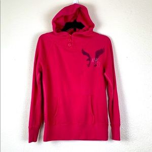 American Eagle Red NYC ‘77 Hooded Sweatshirt.